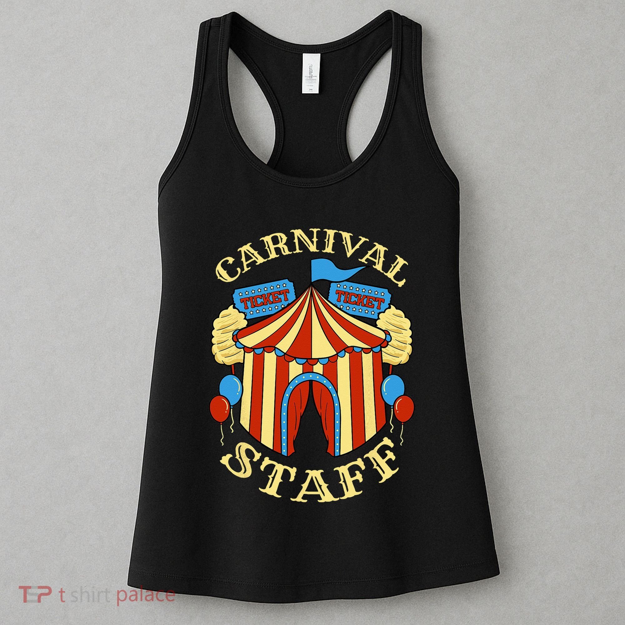 Carnival Staff Circus Event Security Ringmaster Lover Gift Women's Tank Top