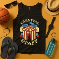 Carnival Staff Circus Event Security Ringmaster Lover Gift Tank Top thumb 4