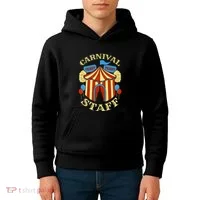 Carnival Staff Circus Event Security Ringmaster Lover Gift Kids Hoodie thumb 4