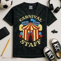 Carnival Staff Circus Event Security Ringmaster Lover Gift Kids Tie-Dye T-Shirt thumb 2