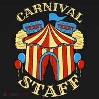 Carnival Staff Circus Event Security Ringmaster Lover Gift Kids Tie-Dye T-Shirt thumb 3