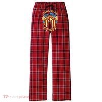 Carnival Staff Circus Event Security Ringmaster Lover Gift Women's Flannel Plaid Pajama Pants thumb 0