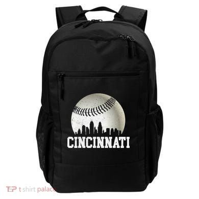Cincinnati Skyline City Baseball Met At Backpack