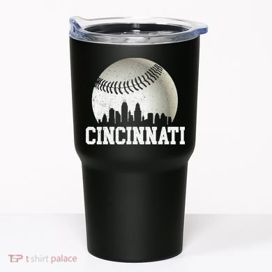 Cincinnati Skyline City Baseball Met At Tumbler