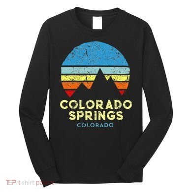Colorado Springs Colorado Long Sleeve Shirt