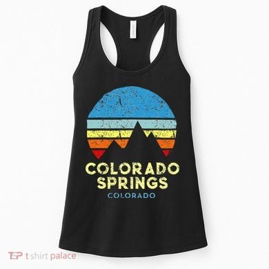 Colorado Springs Colorado Women's Tank Top