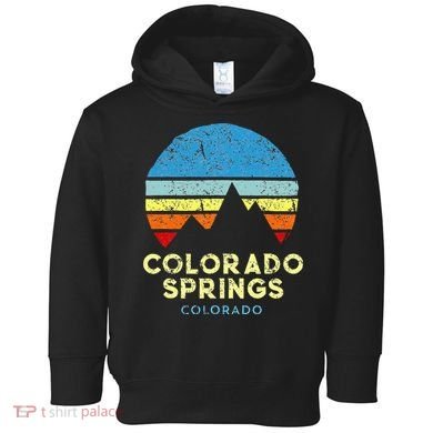 Colorado Springs Colorado Toddler Hoodie