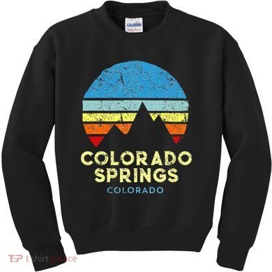 Colorado Springs Colorado Kids Sweatshirt