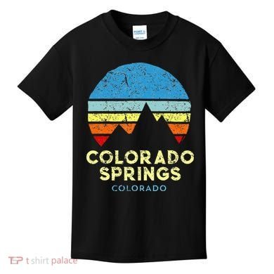 Colorado Springs Colorado Kids T-Shirt