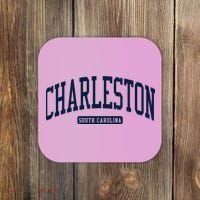 Charleston South Carolina Sc College University Style Coaster thumb 0