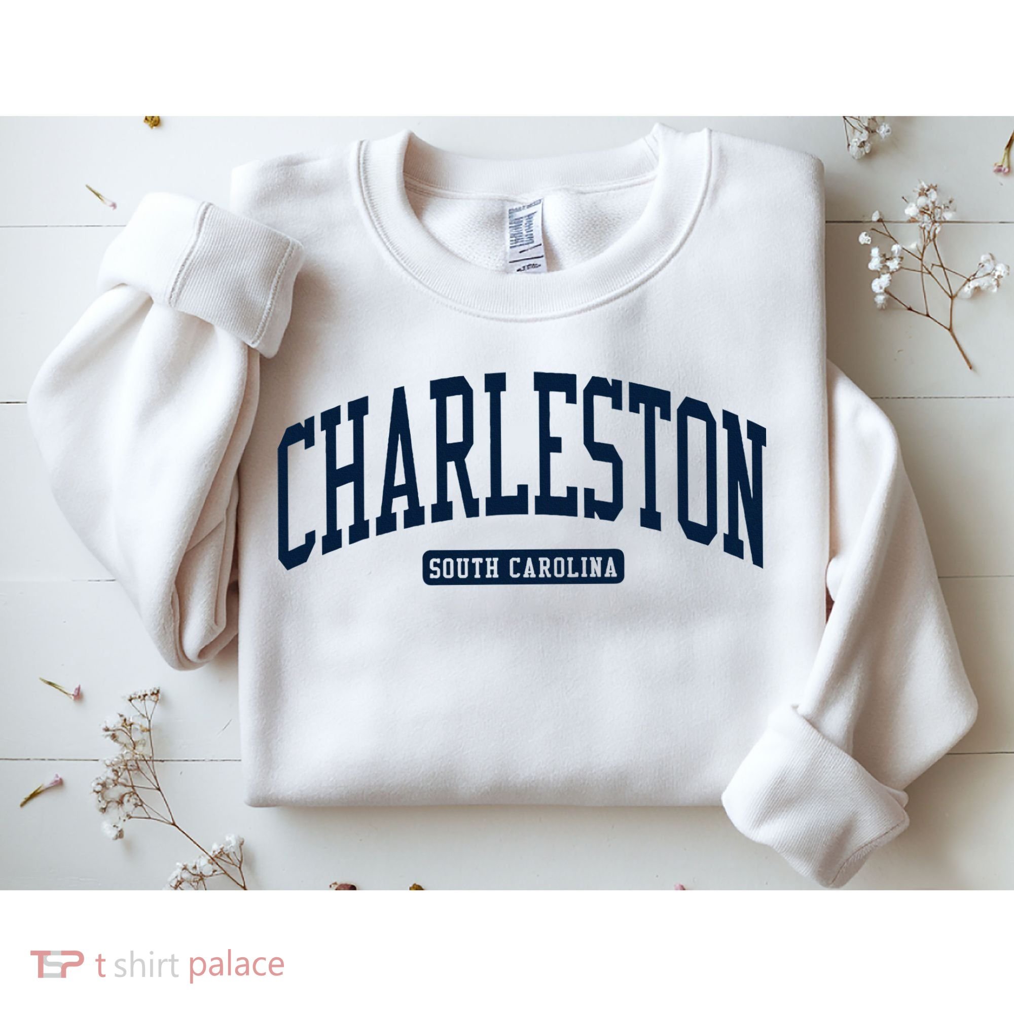 Charleston South Carolina Sc College University Style Sweatshirt