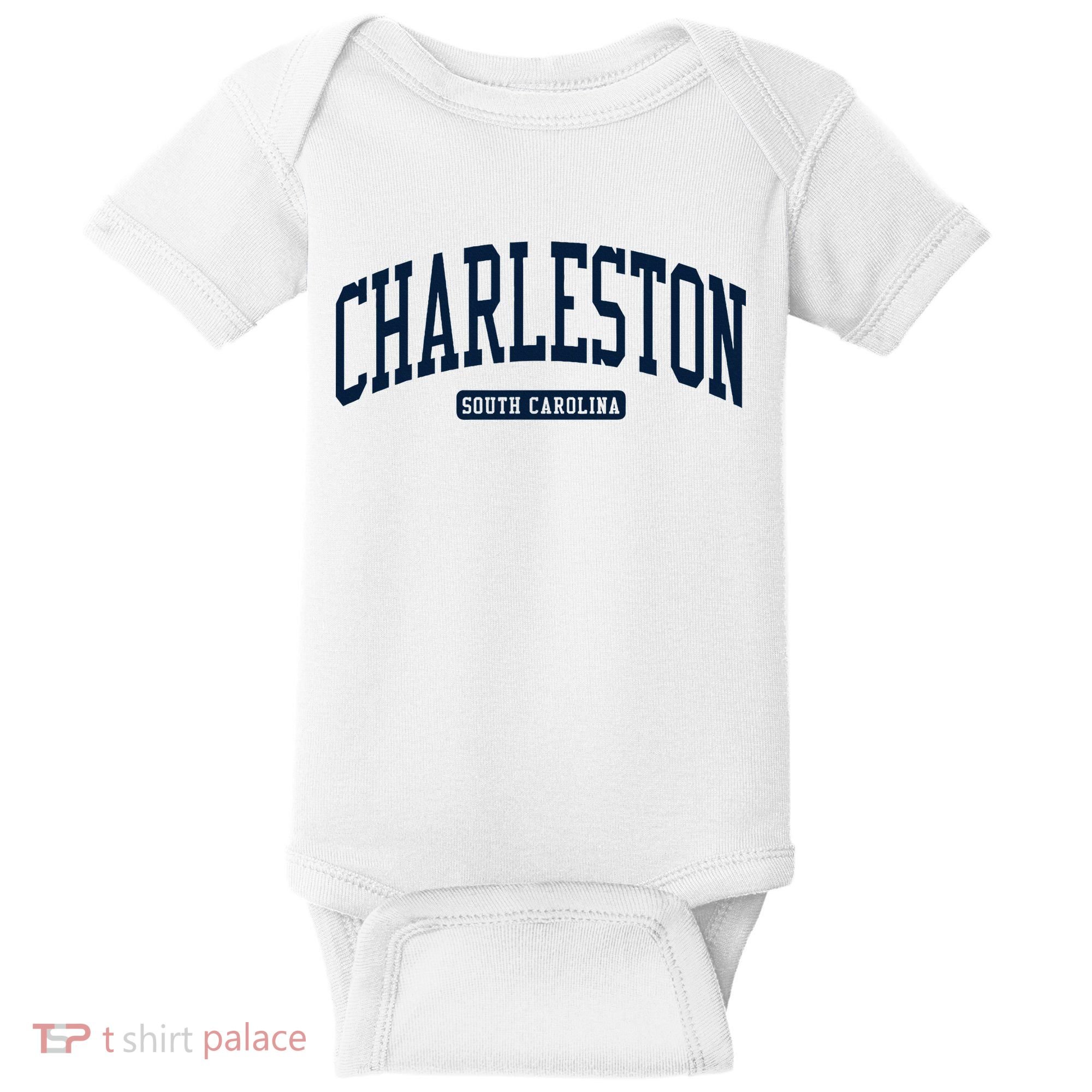Charleston South Carolina Sc College University Style Baby Bodysuit