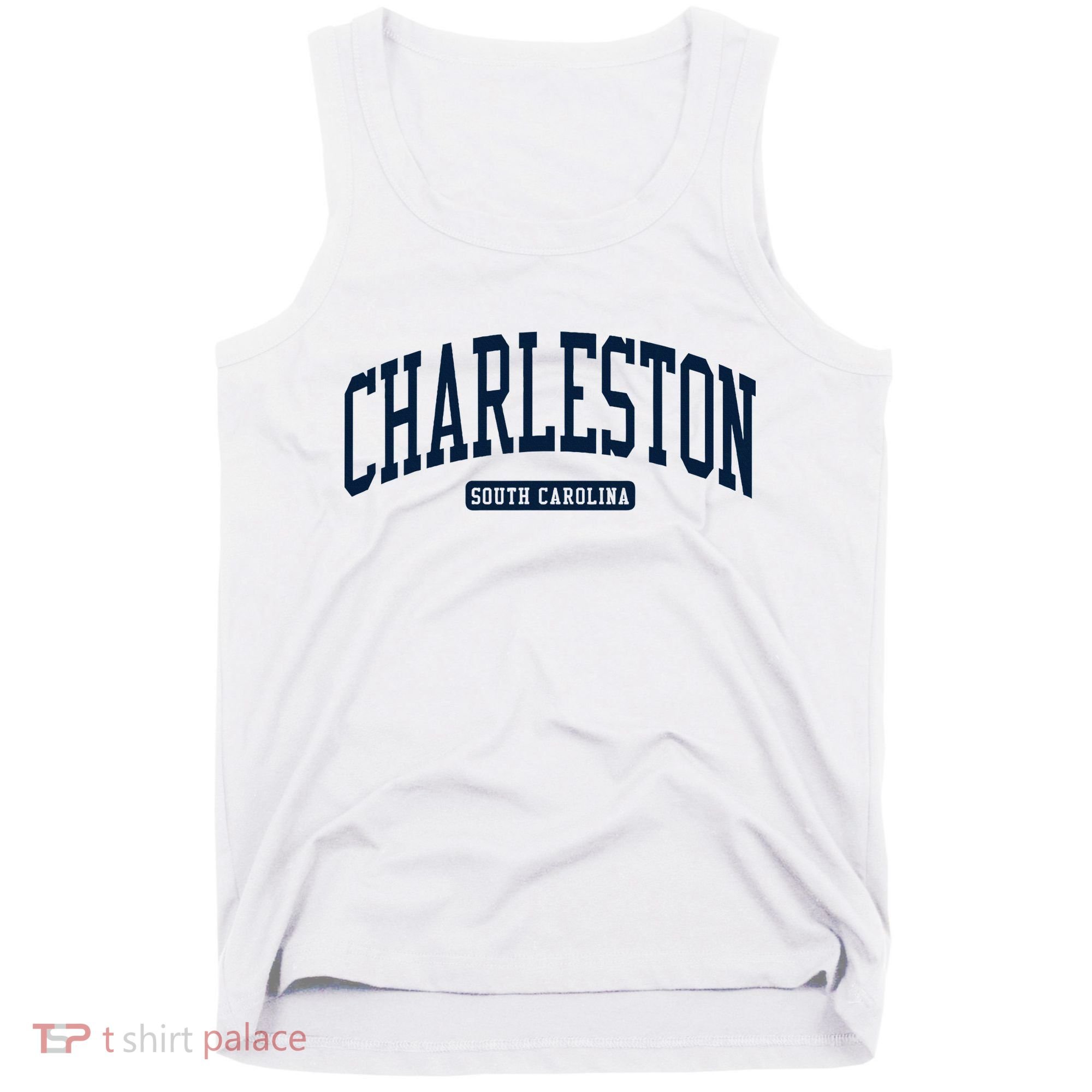 Charleston South Carolina Sc College University Style Tank Top