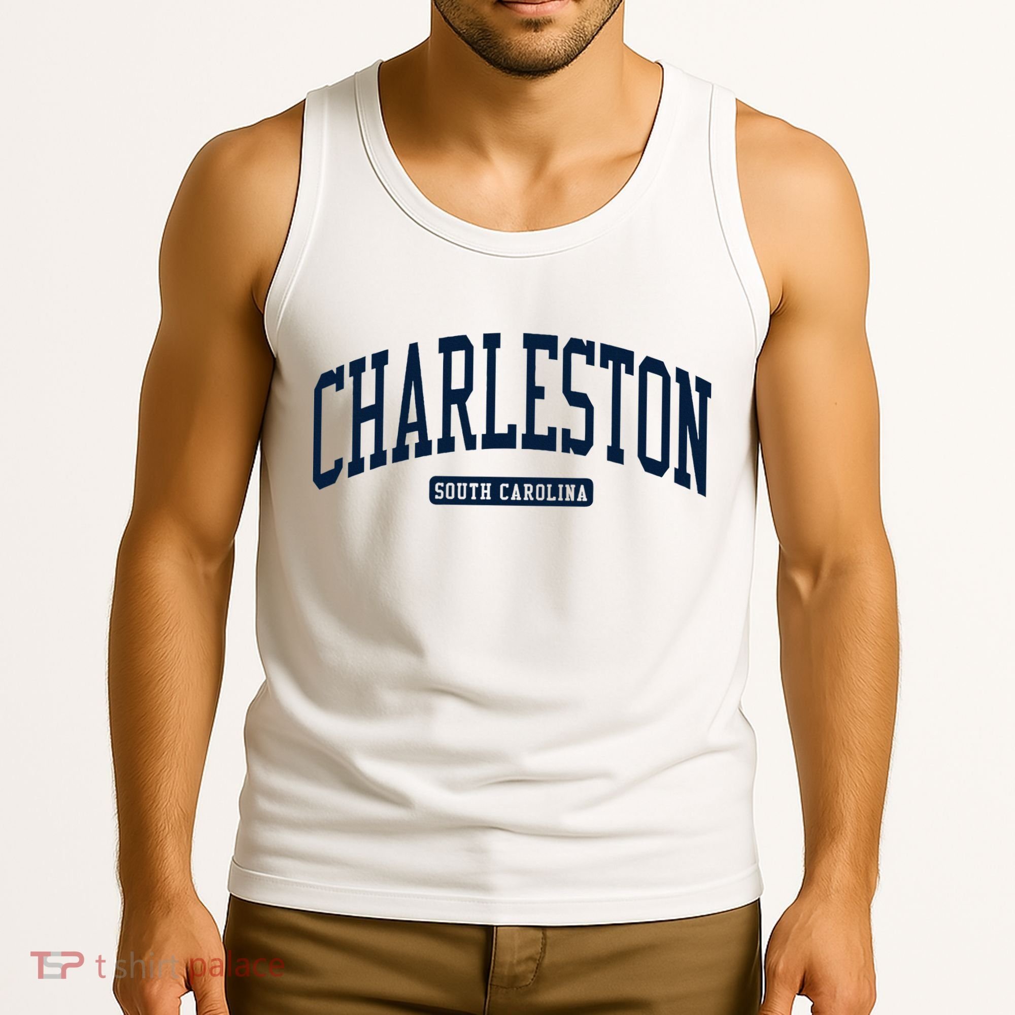 Charleston South Carolina Sc College University Style Tank Top