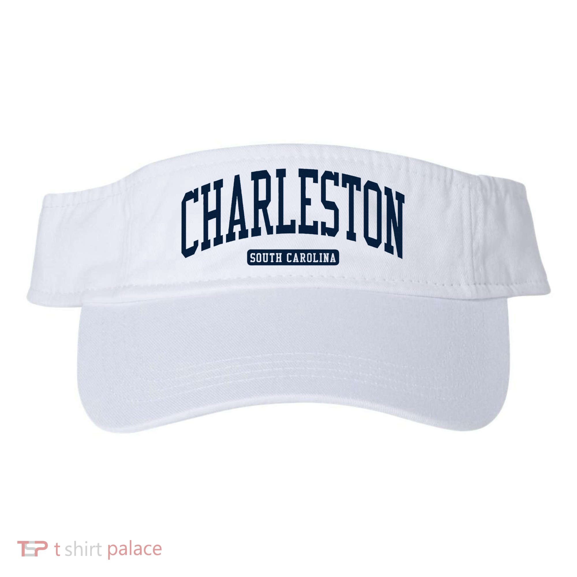 Charleston South Carolina Sc College University Style Visor