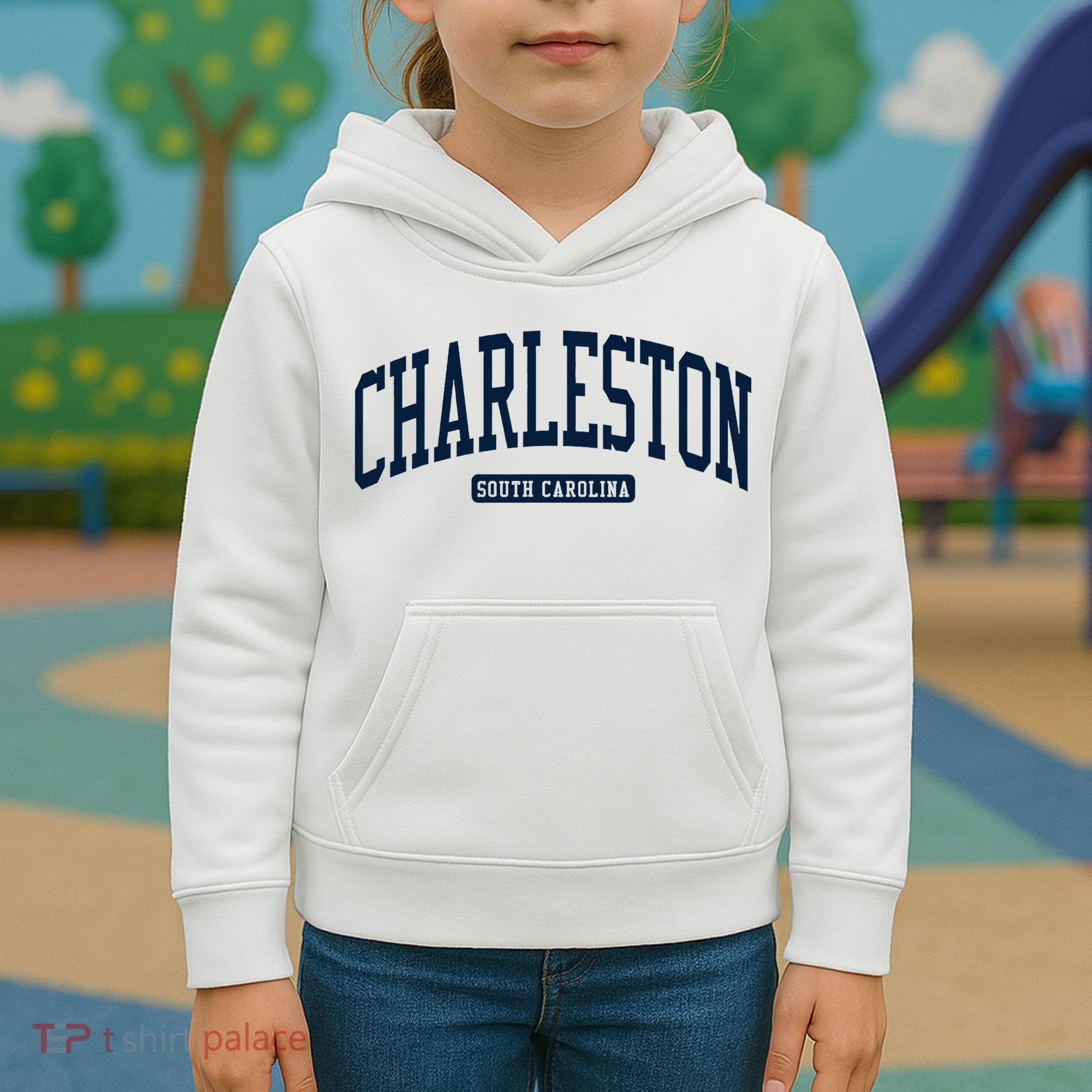 Charleston South Carolina Sc College University Style Kids Hoodie