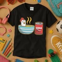 Chicken Soup Kids T-Shirt thumb 3