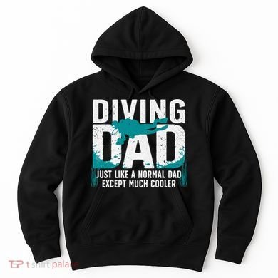 Cool Scuba Diving For Dad  Ocean Scuba Diver Instructor Hoodie
