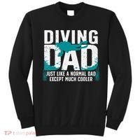 Cool Scuba Diving For Dad  Ocean Scuba Diver Instructor Sweatshirt thumb 0