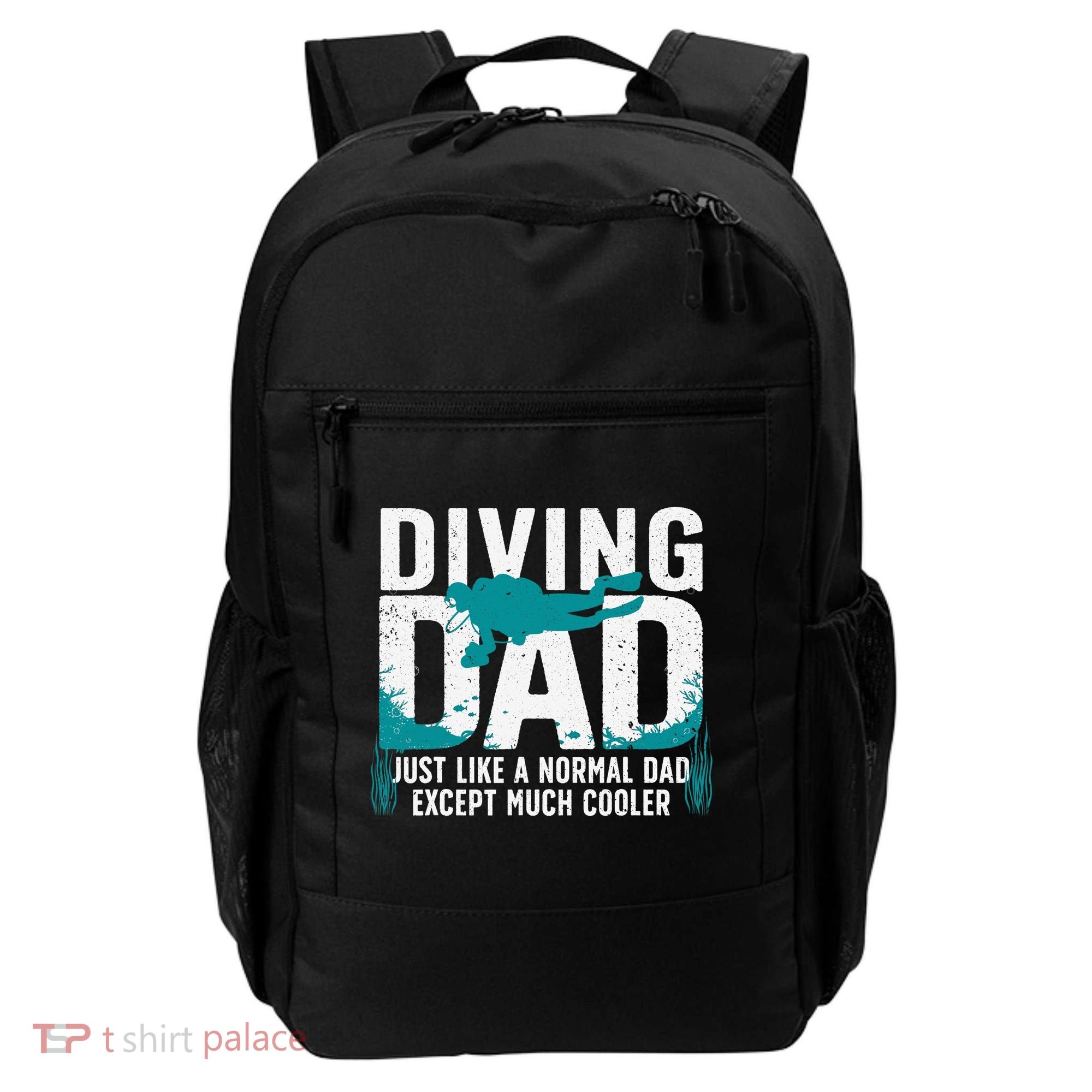Cool Scuba Diving For Dad  Ocean Scuba Diver Instructor Backpack
