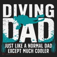 Cool Scuba Diving For Dad  Ocean Scuba Diver Instructor Beanie thumb 2