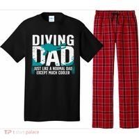 Cool Scuba Diving For Dad  Ocean Scuba Diver Instructor Pajama Set thumb 0