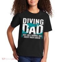 Cool Scuba Diving For Dad  Ocean Scuba Diver Instructor Kids T-Shirt thumb 2