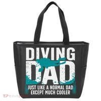 Cool Scuba Diving For Dad  Ocean Scuba Diver Instructor Tote Bag thumb 0