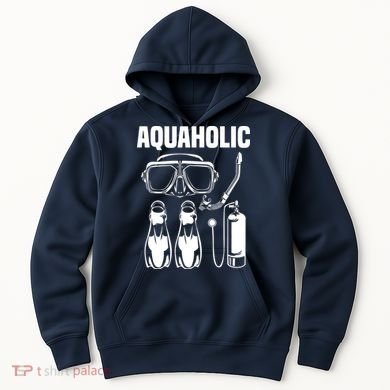 Cool Scuba Diving Themed Design For Men Women Scuba Dive Hoodie