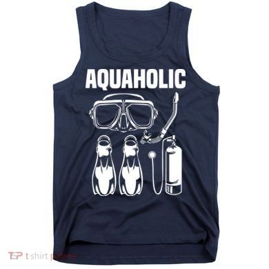 Cool Scuba Diving Themed Design For Men Women Scuba Dive Tank Top
