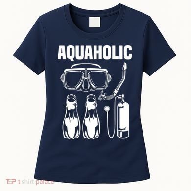Cool Scuba Diving Themed Design For Men Women Scuba Dive Women's T-Shirt