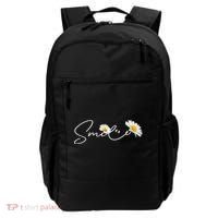 Cute Smile Daisy Flower Backpack thumb 0