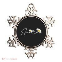 Cute Smile Daisy Flower Ornament thumb 0