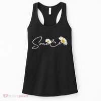 Cute Smile Daisy Flower Women's Tank Top thumb 0