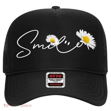 Cute Smile Daisy Flower Hat