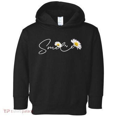 Cute Smile Daisy Flower Toddler Hoodie