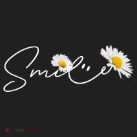Cute Smile Daisy Flower Golf Towel thumb 3