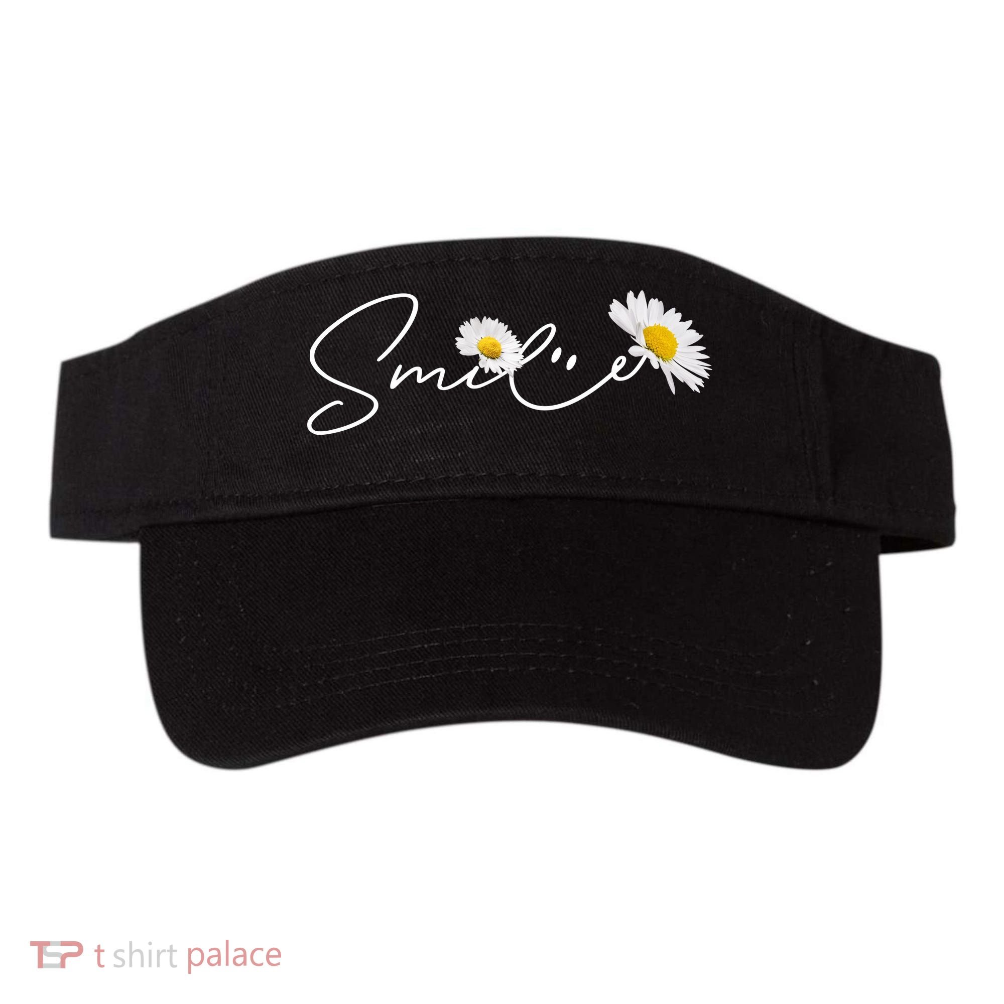 Cute Smile Daisy Flower Visor