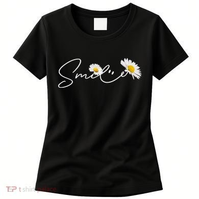 Cute Smile Daisy Flower Women's T-Shirt