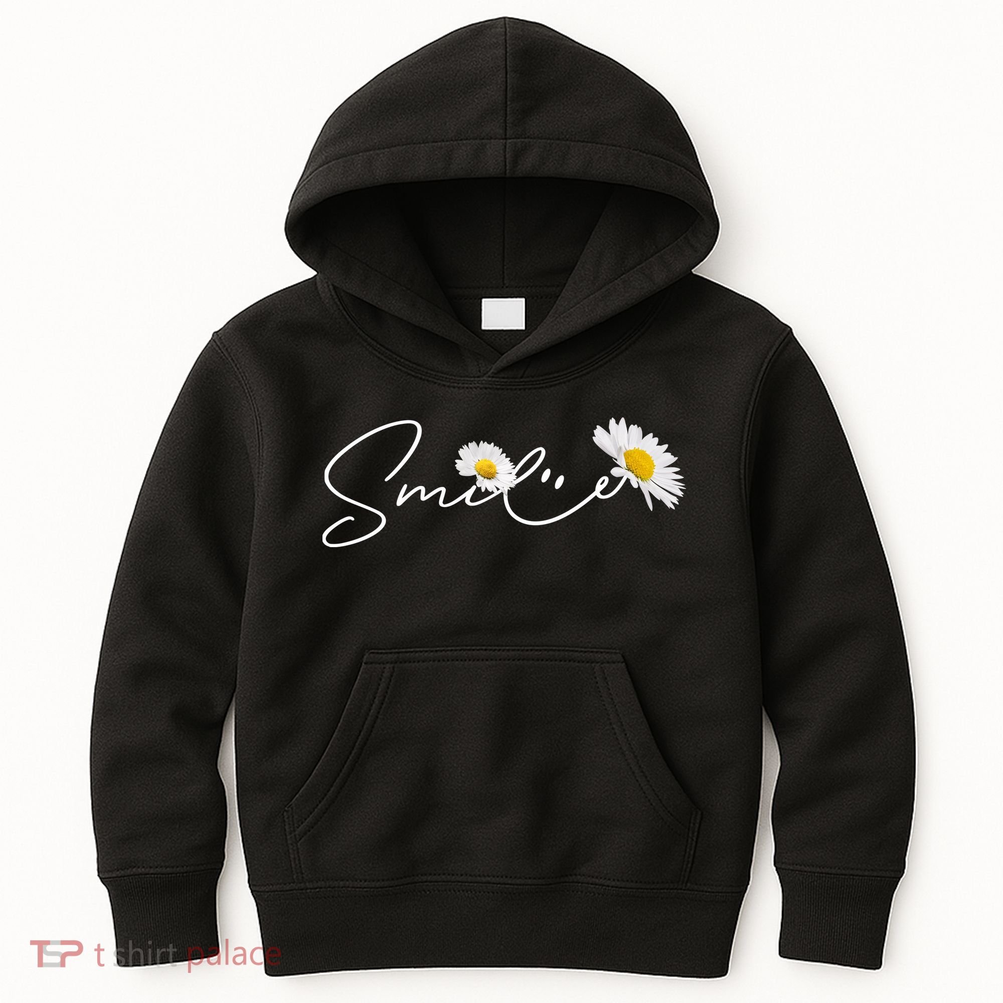 Cute Smile Daisy Flower Kids Hoodie