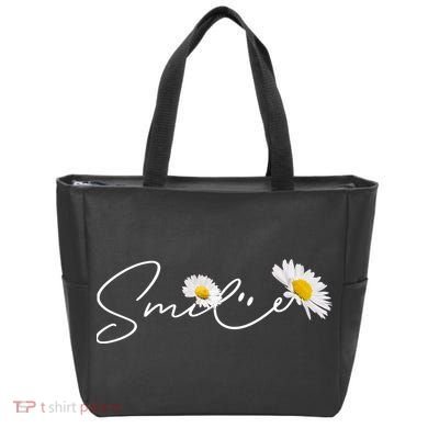 Cute Smile Daisy Flower Bag