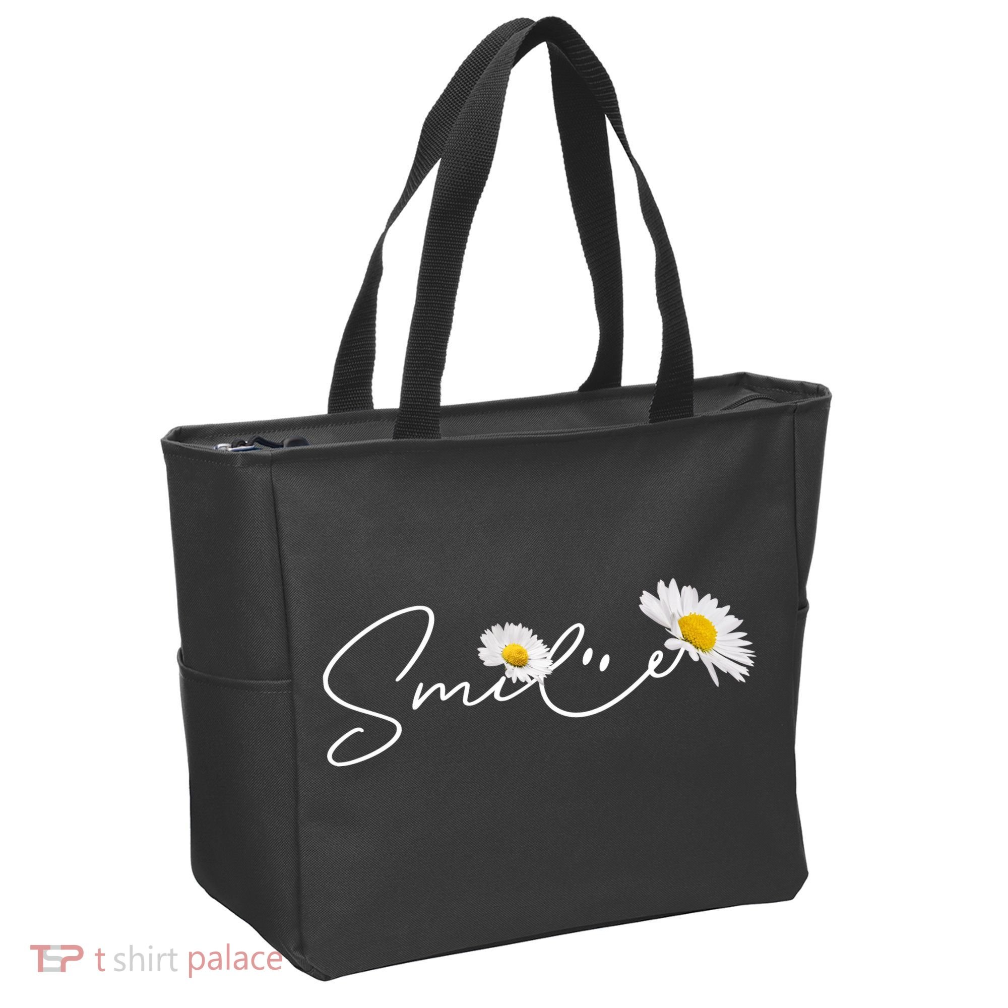 Cute Smile Daisy Flower Bag