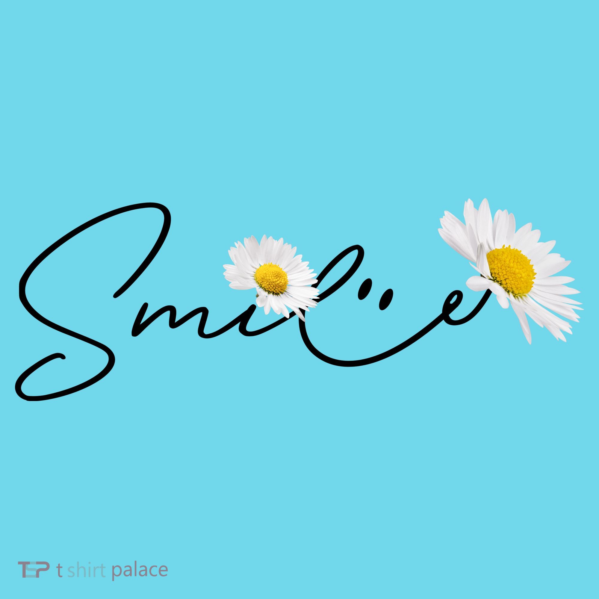 Cute Smile Daisy Flower Kids T-Shirt