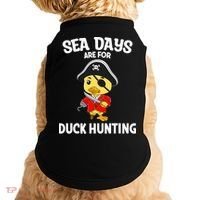 Cruising Sea Days Are For Duck Hunting Rubber Duck Cruise Doggie Tank thumb 0
