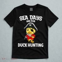 Cruising Sea Days Are For Duck Hunting Rubber Duck Cruise T-Shirt thumb 5