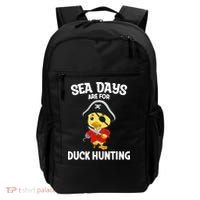 Cruising Sea Days Are For Duck Hunting Rubber Duck Cruise Backpack thumb 0