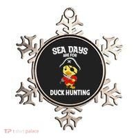 Cruising Sea Days Are For Duck Hunting Rubber Duck Cruise Ornament thumb 0