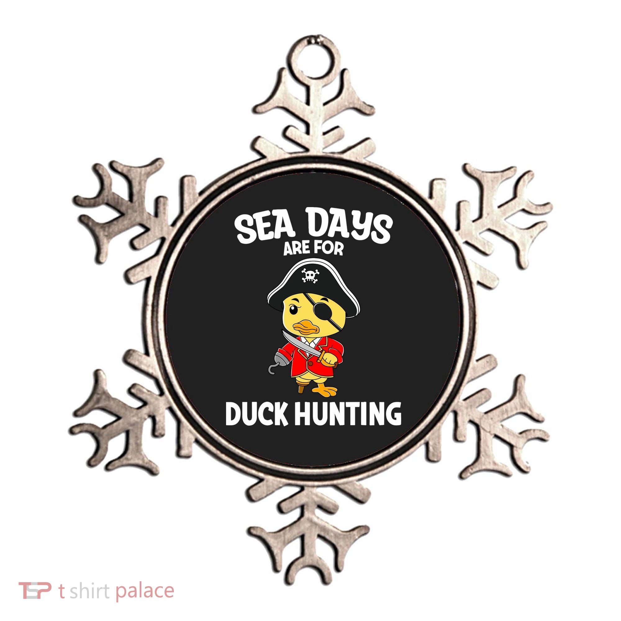 Cruising Sea Days Are For Duck Hunting Rubber Duck Cruise Ornament