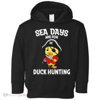 Cruising Sea Days Are For Duck Hunting Rubber Duck Cruise Toddler Hoodie thumb 0