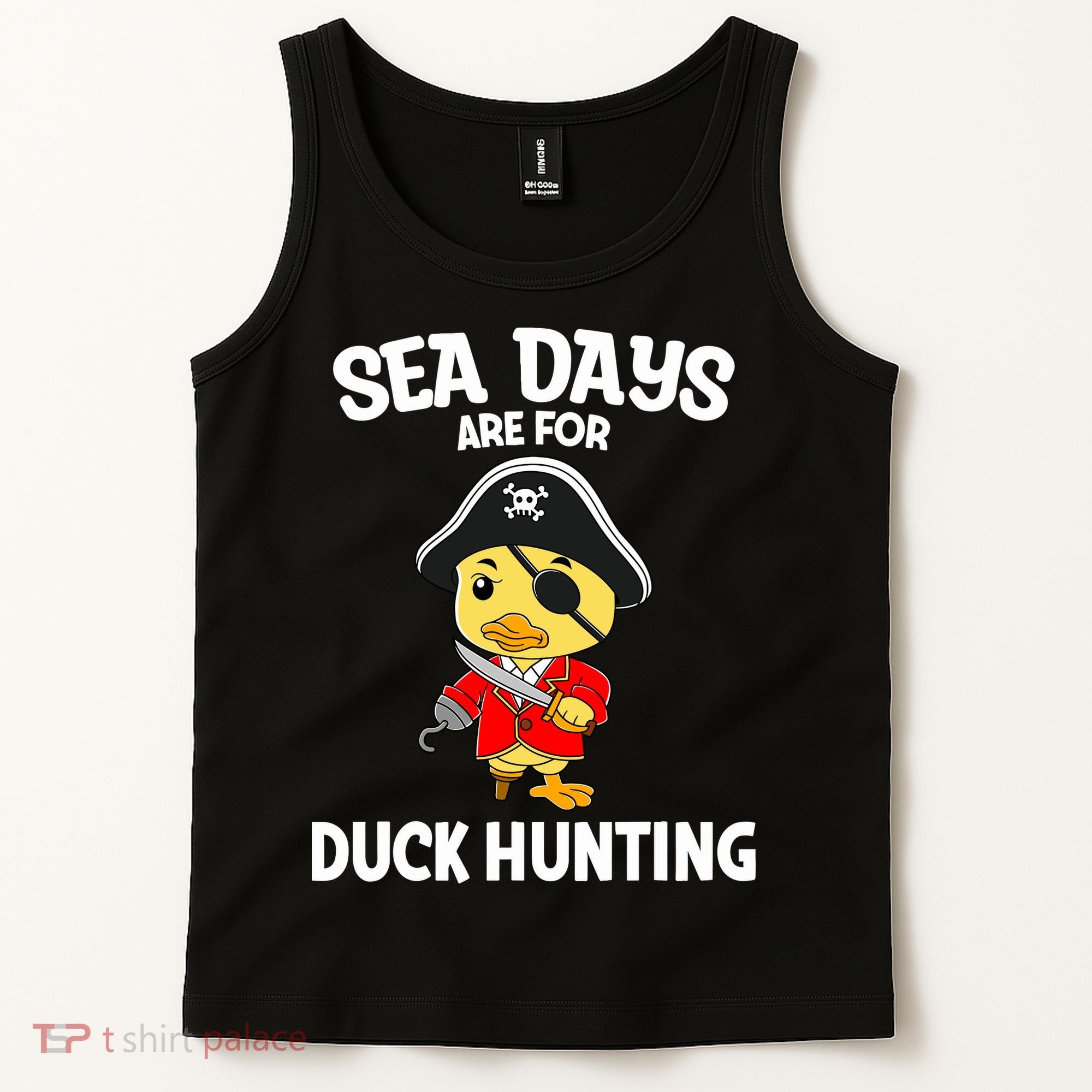 Cruising Sea Days Are For Duck Hunting Rubber Duck Cruise Tank Top